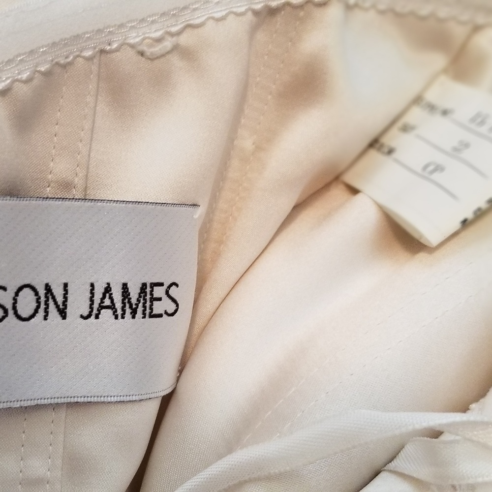Madison James prom dress size 2 ivory jewels - Picture 5 of 7